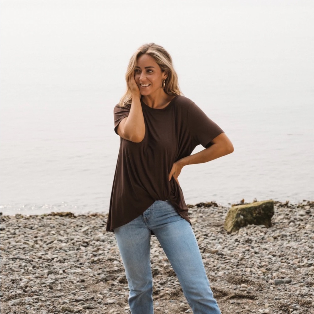 💕 2 for $30: *GRAY* Jackson Rowe Tee